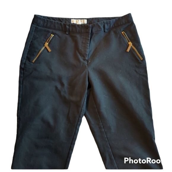Black Ankle Length Chinos by Michael Kors Size 8 - Picture 3 of 6